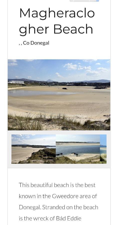 Ostan Gweedore Deluxe Apartments Bunbeg Buitenkant foto